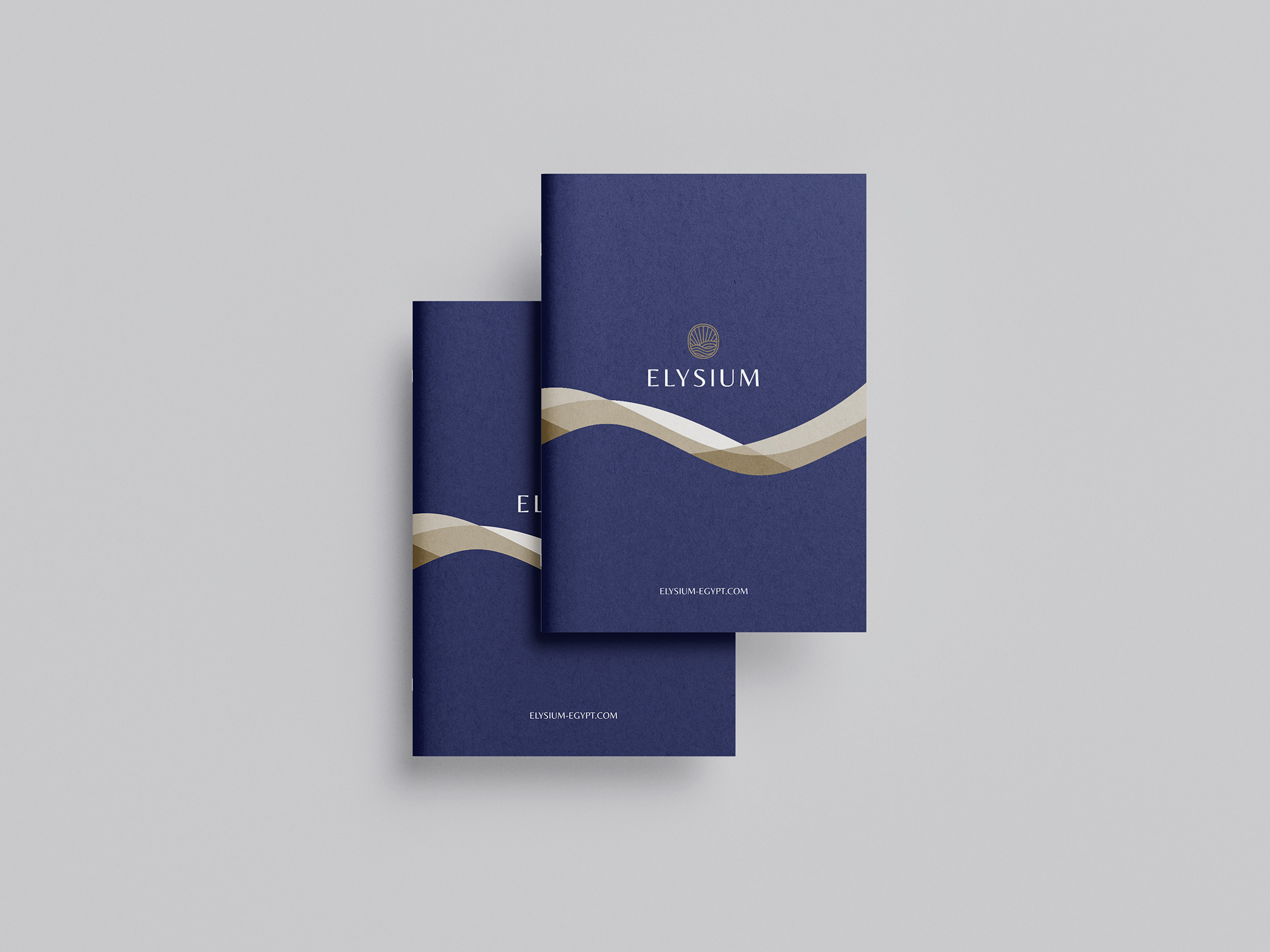 Elysium brochure design